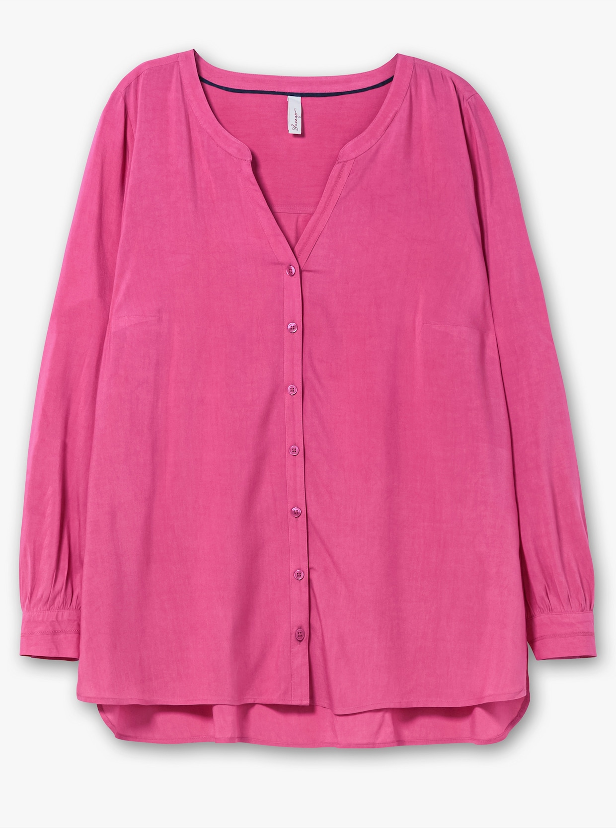 sheego Longbluse - fuchsia