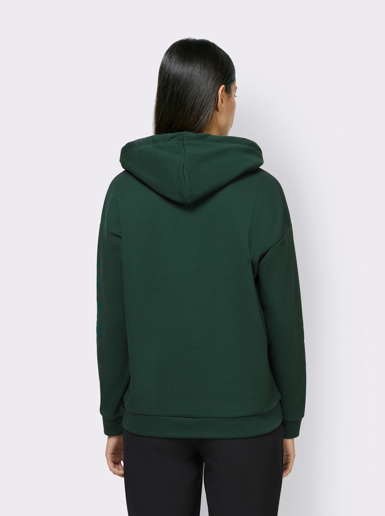 heine Sweatshirt met capuchon - mos
