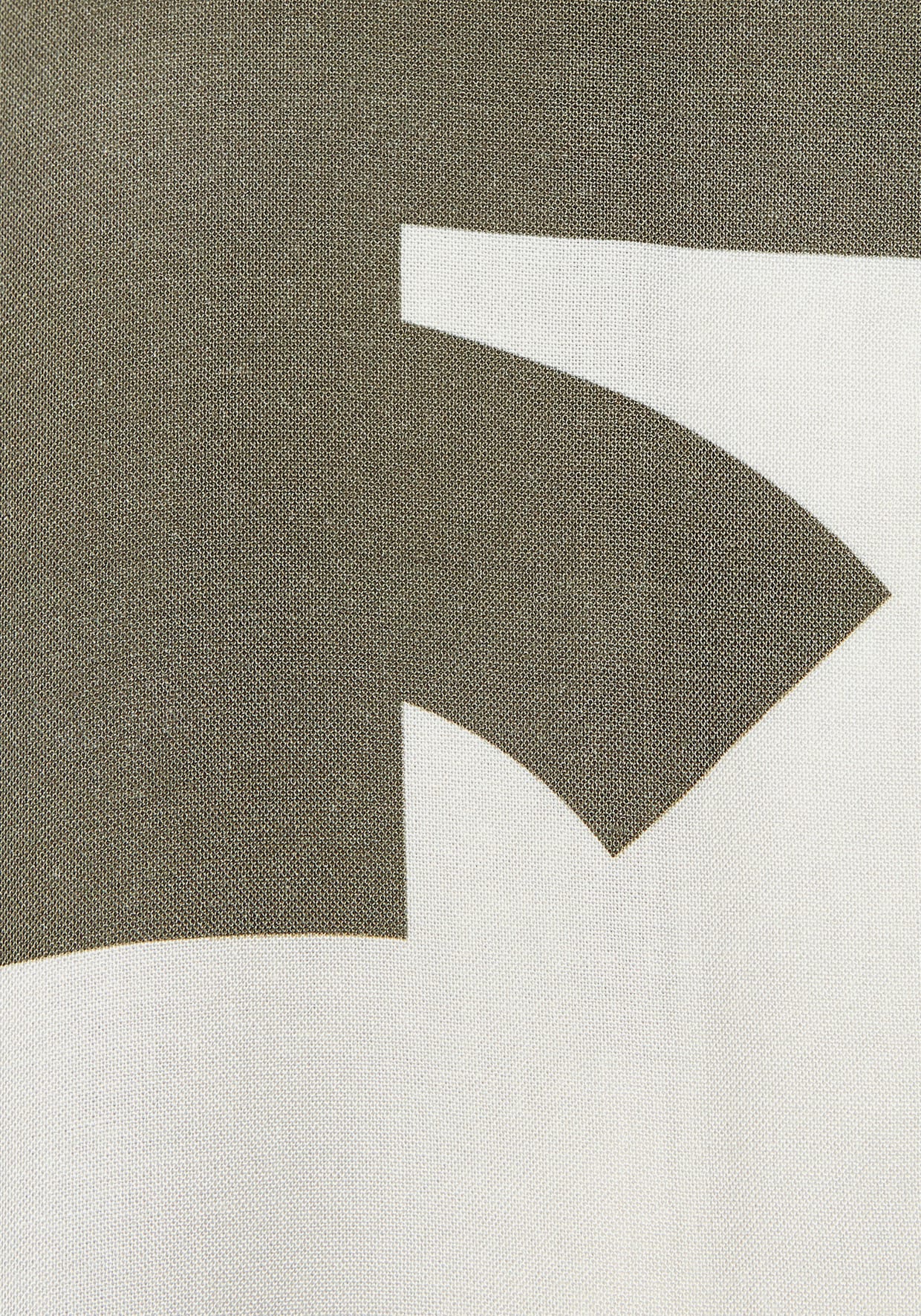 Pyjamashorts - grün-weiß-gemustert