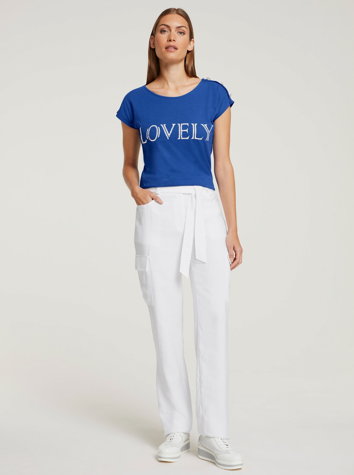 heine Shirt - royalblau
