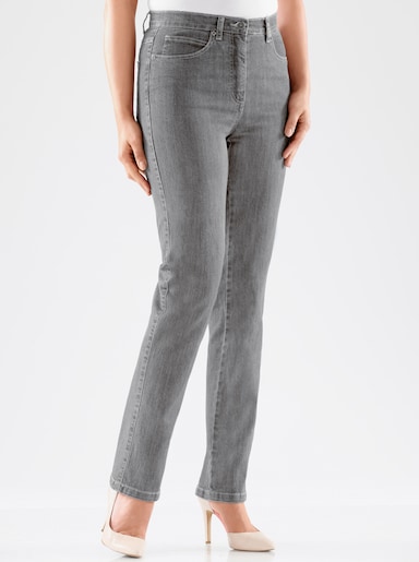 Jean 5 poches - denim gris