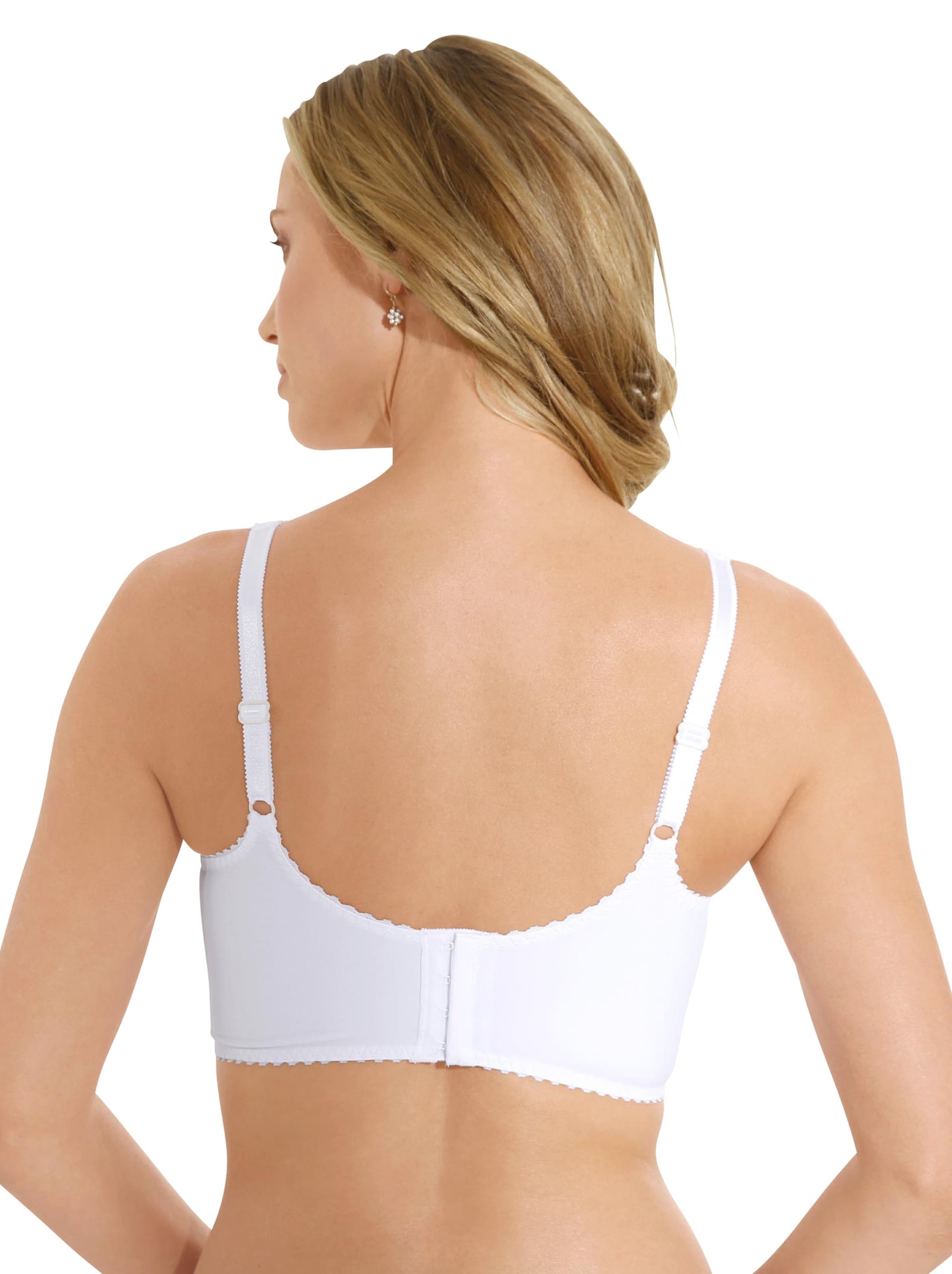 wäschepur Entlastungs-BH ohne Bügel - weiß
