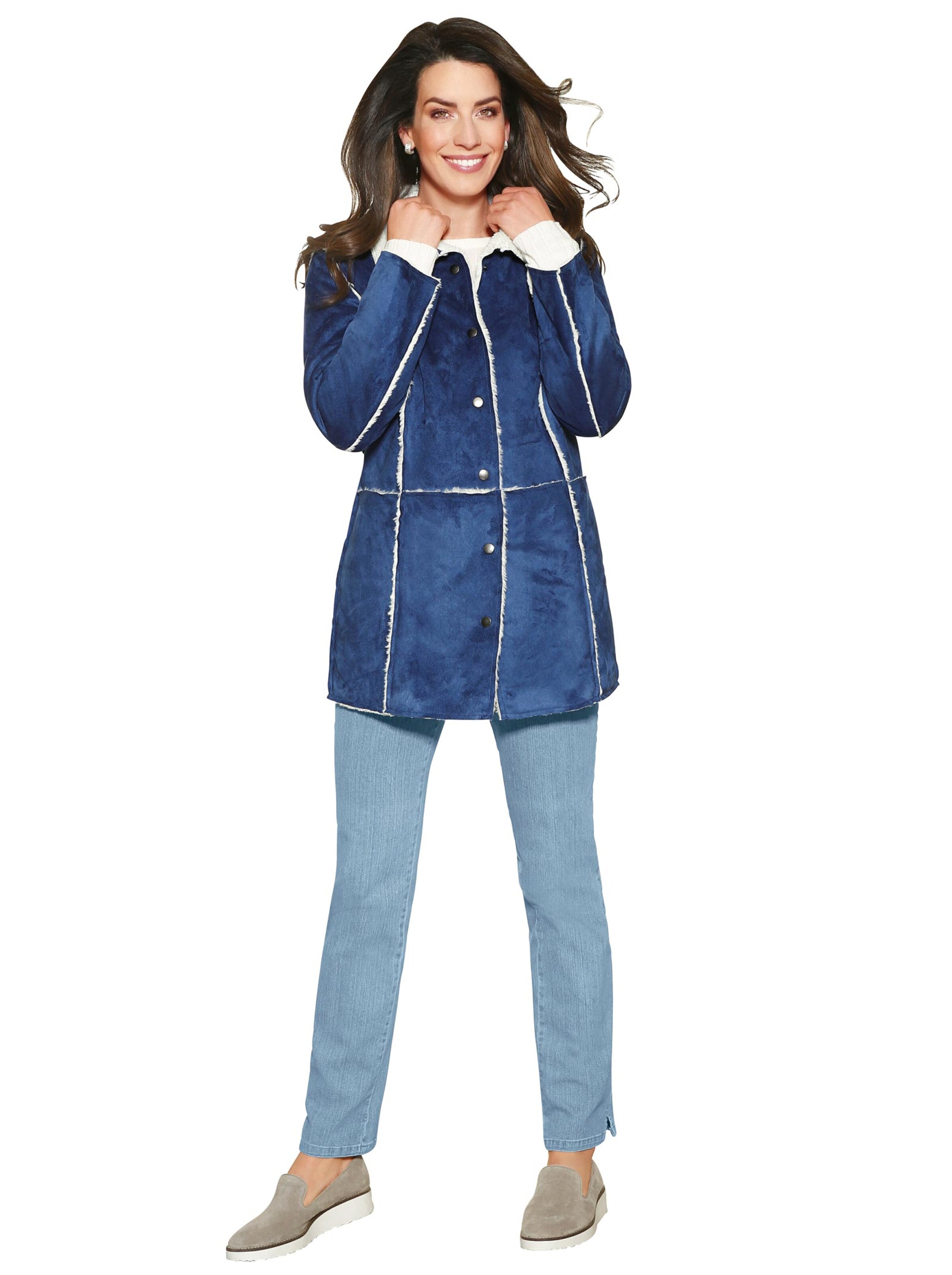 Jeans - blue-bleached