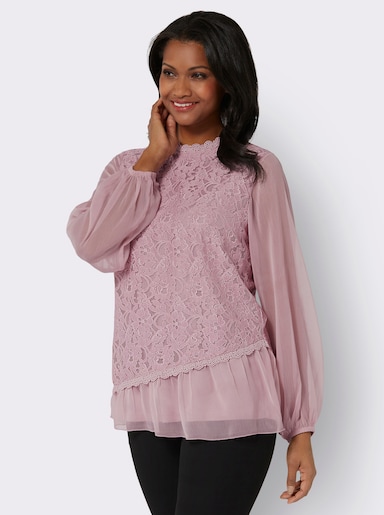 Bluse - mauve