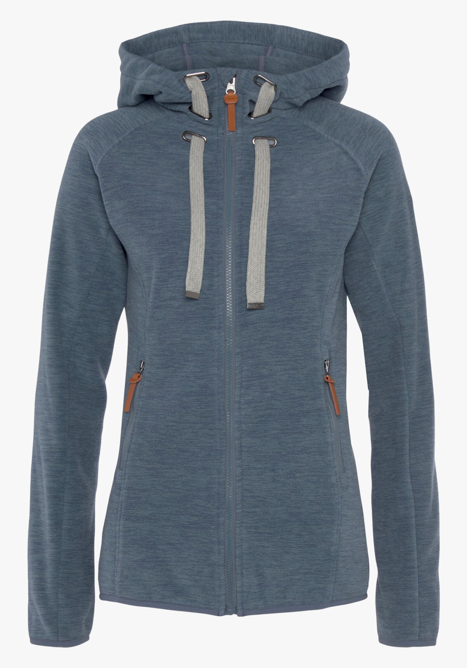 Polarino Fleecejacke - blau