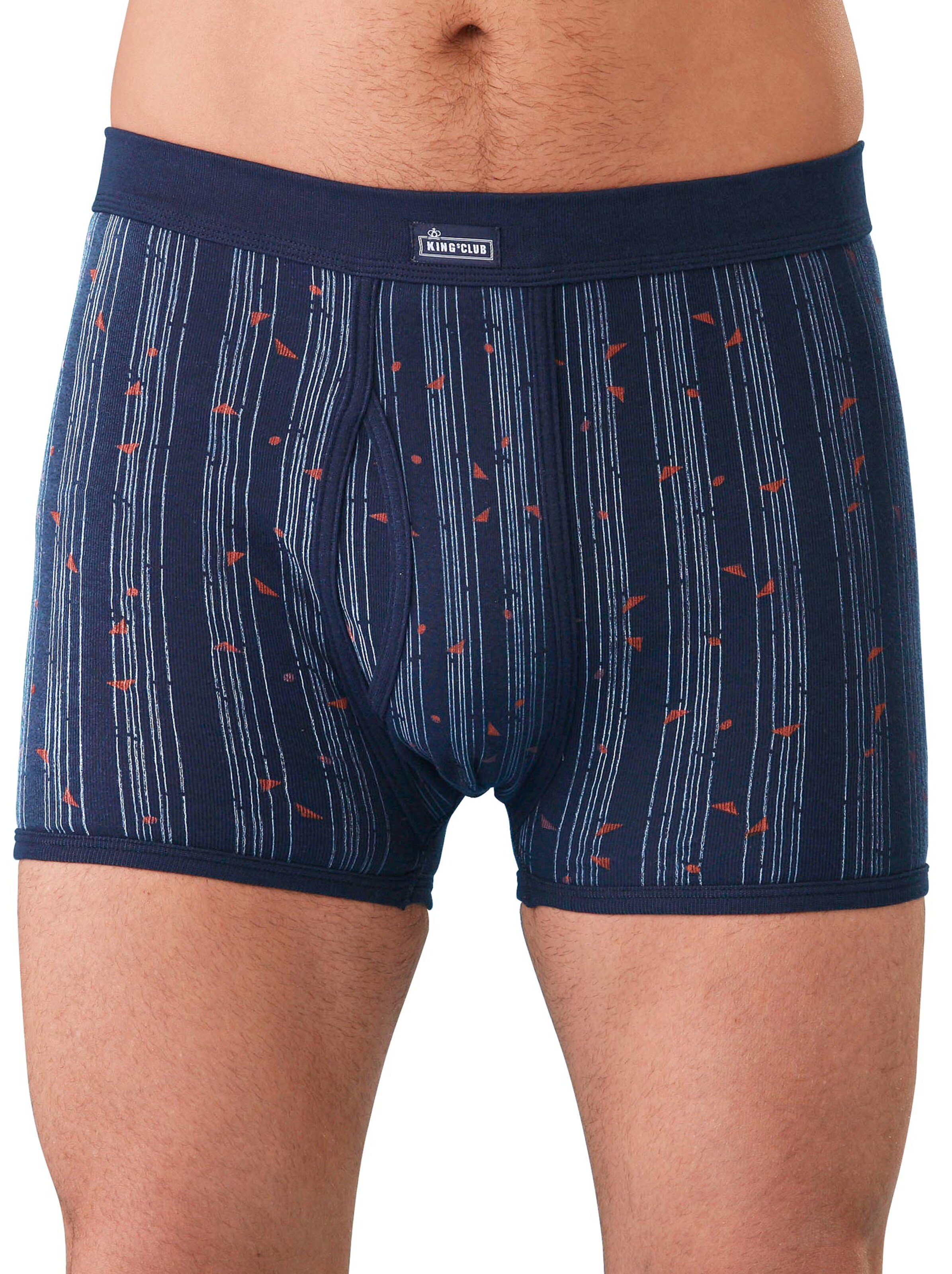 KINGsCLUB Schlüpfer - marine-bedruckt