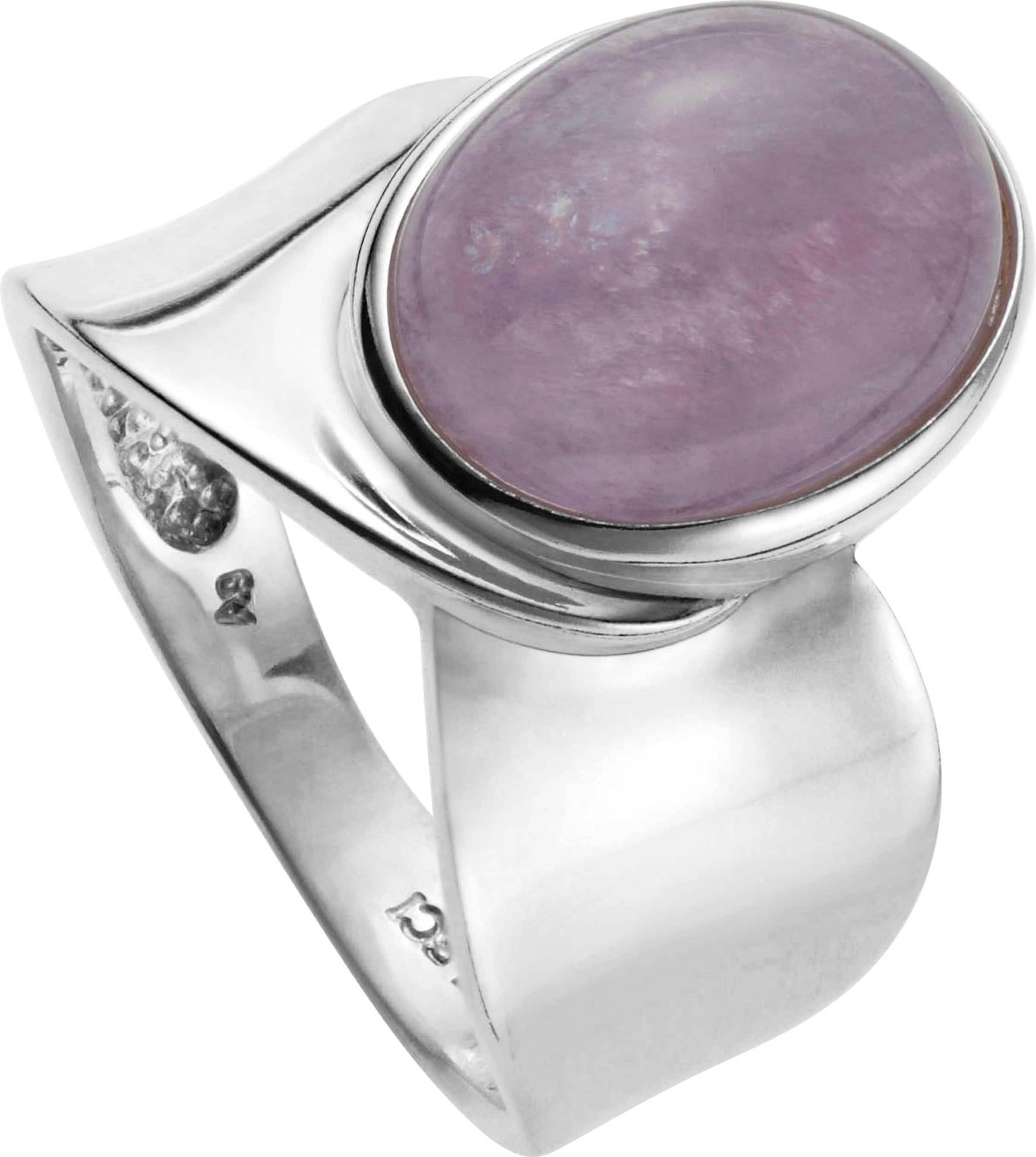 RISC V günstig Kaufen-Ring in lila von heine. Ring in lila von heine <![CDATA[Ring in frischer Optik mit einem modischen, ovalen Schmuckstein (Ø je ca. 15x10 mm). Aus 925er Silber.]]>. 