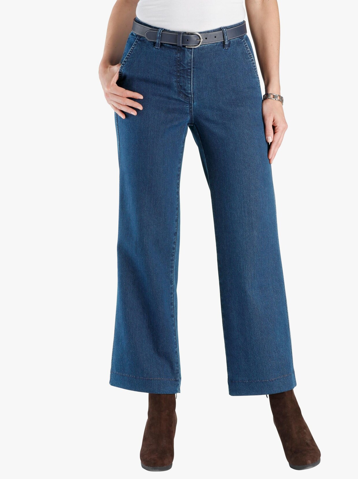 Culotte - blue-stone-washed