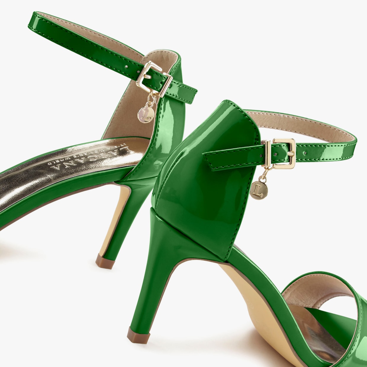 LASCANA Sandaal met hoge hak - groen