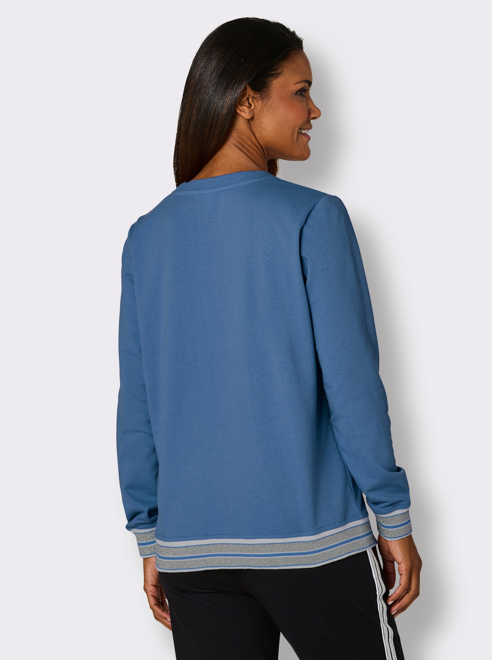 feel good Shirt - mittelblau