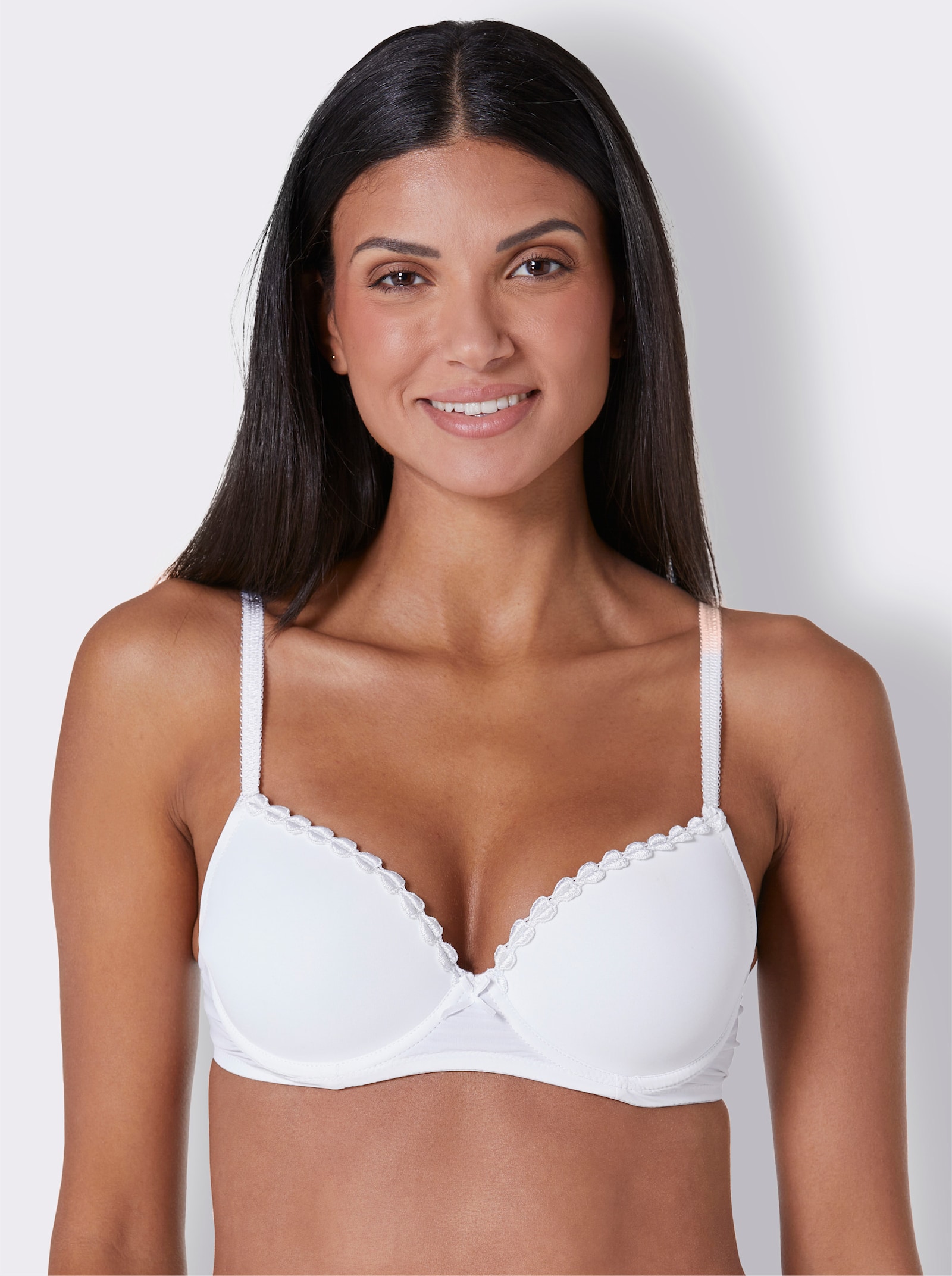 Susa Push-Up-BH mit Bügel - weiß