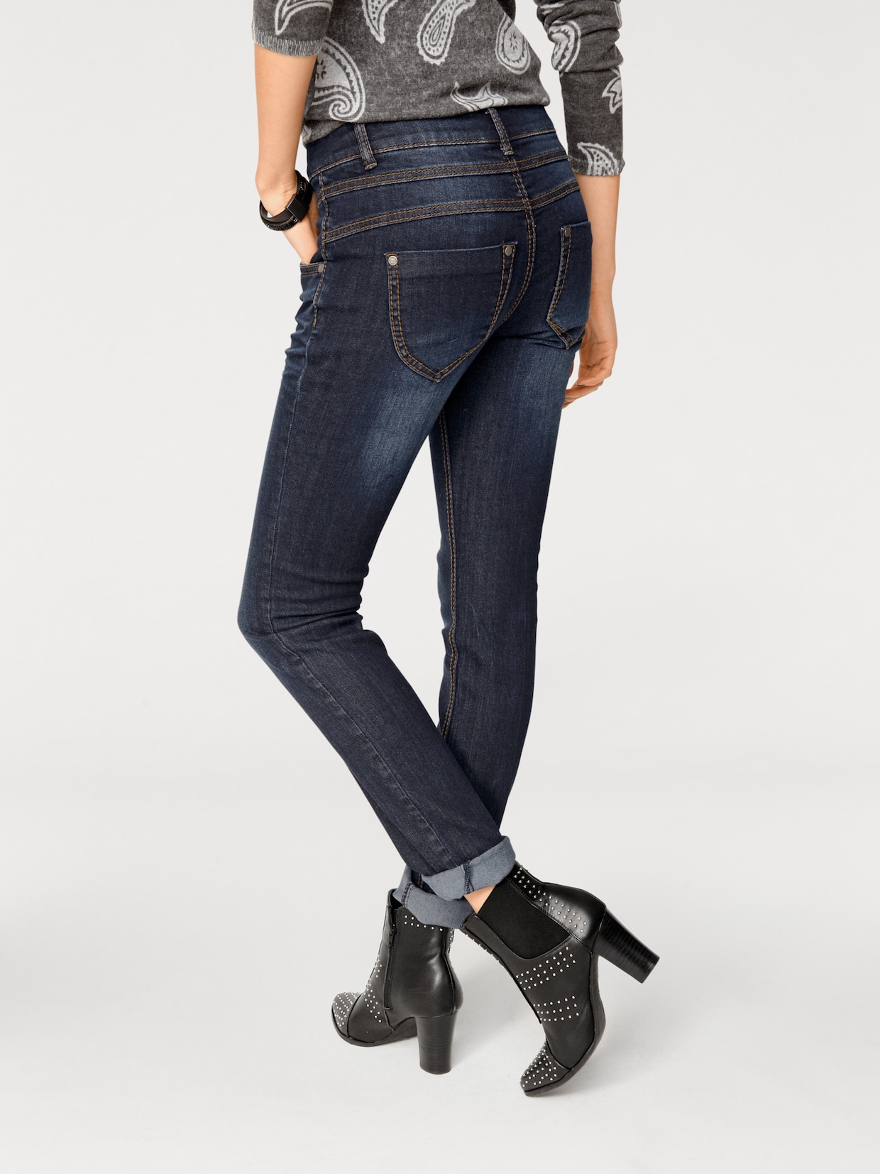 heine Skinny jeans - blue denim