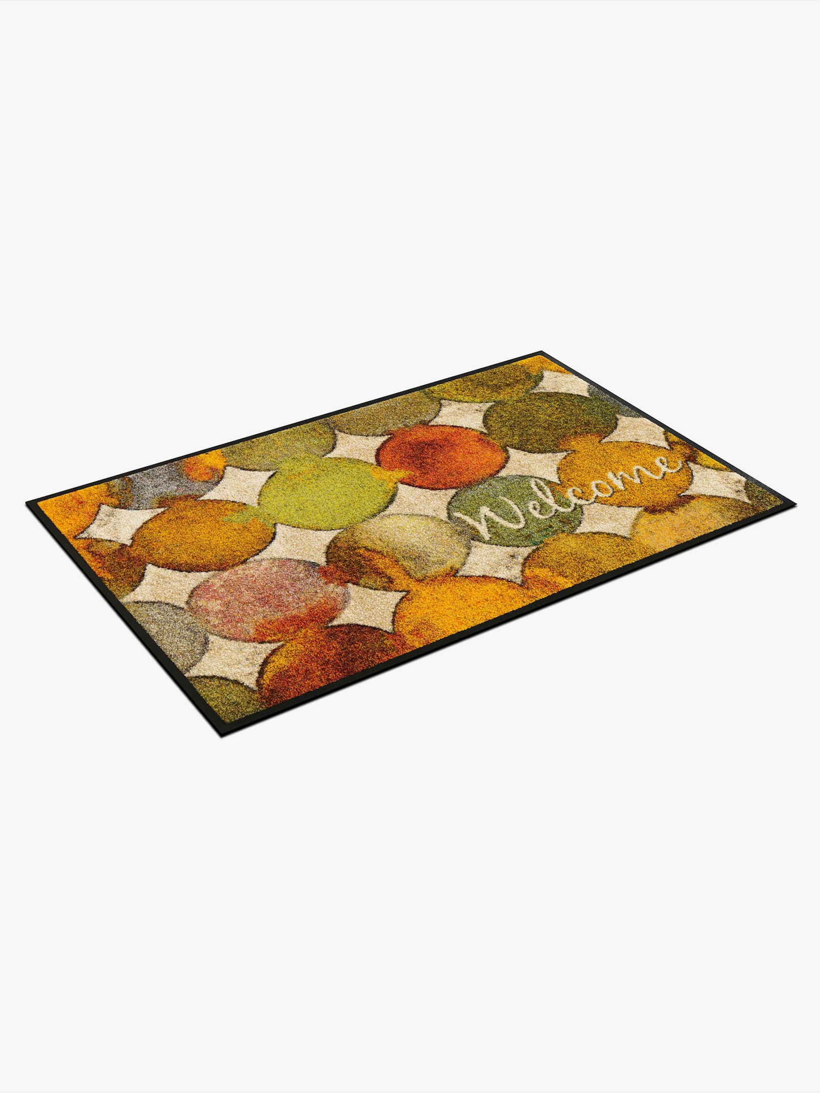 wash+dry by Kleen-Tex Fußmatte - grün-terra