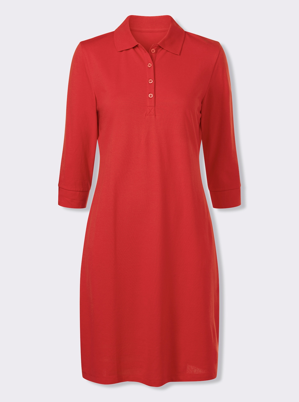 heine Polokleid - erdbeere