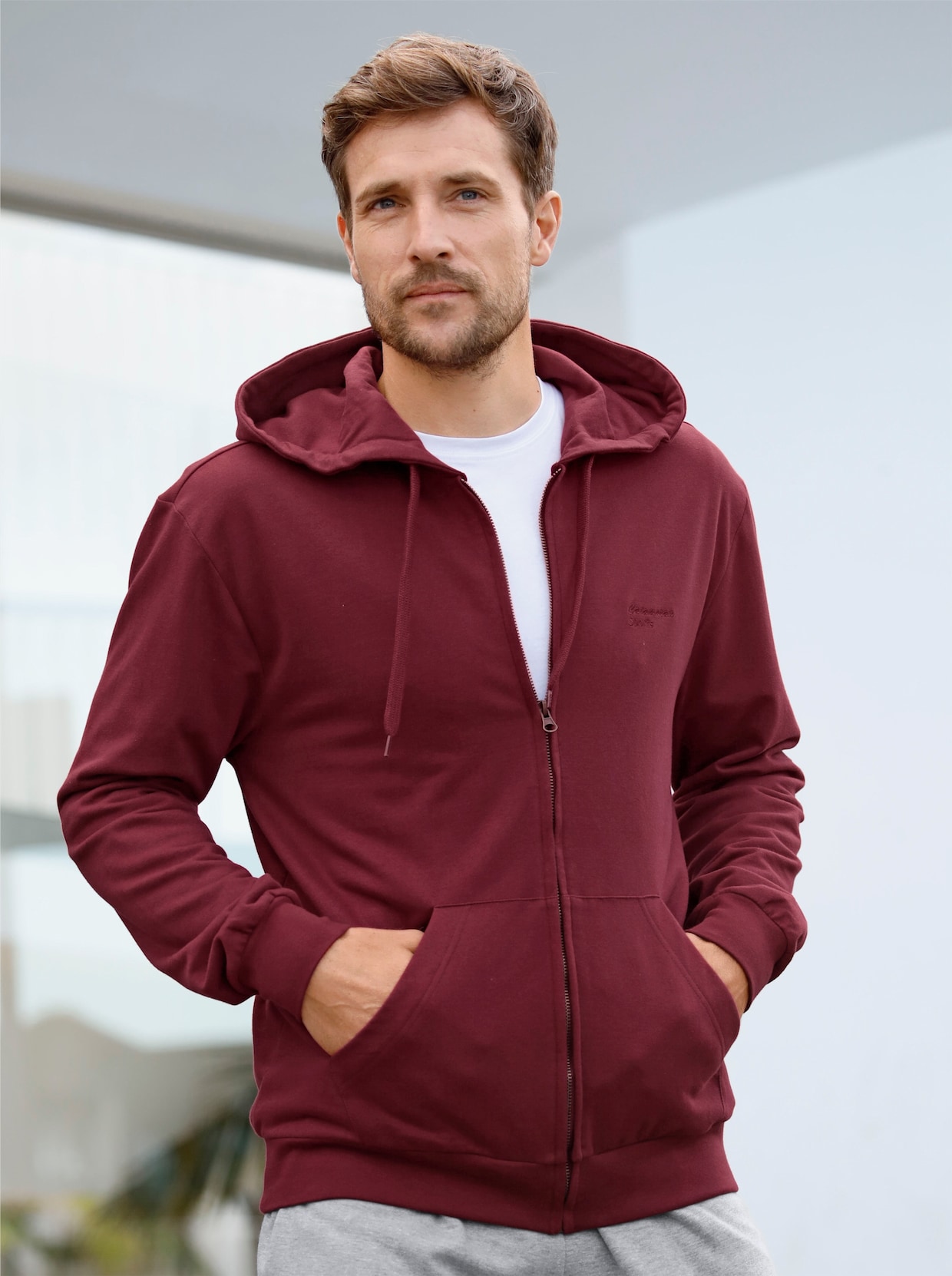 Catamaran Sweatjacke - bordeaux