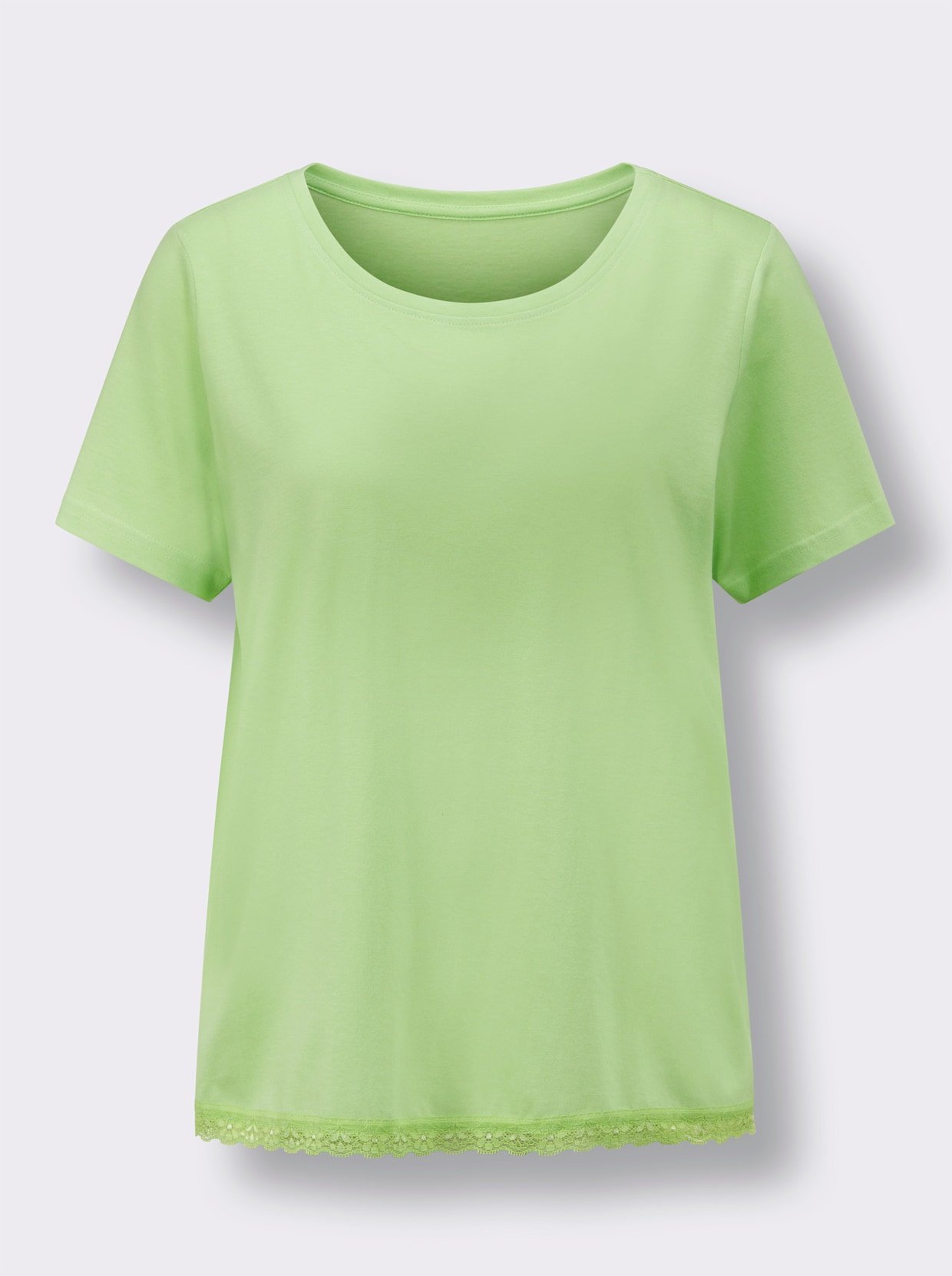 wäschepur Schlafanzug-Shirt - reseda