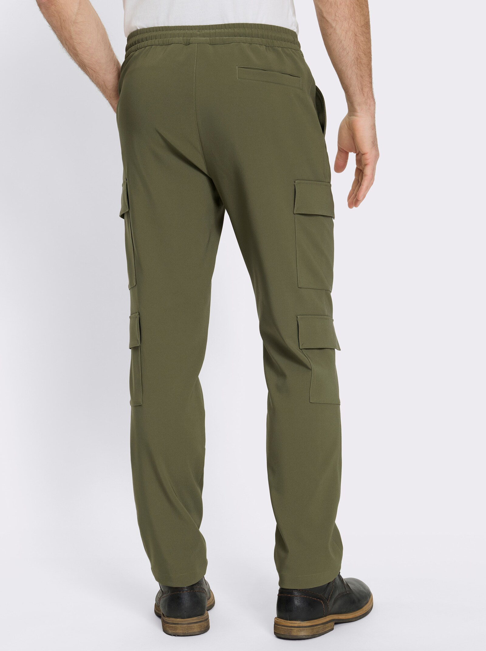 Catamaran Hose mit praktischen Taschen - oliv