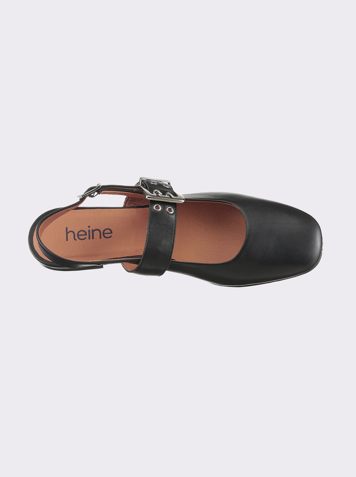 heine Slingballerina - schwarz