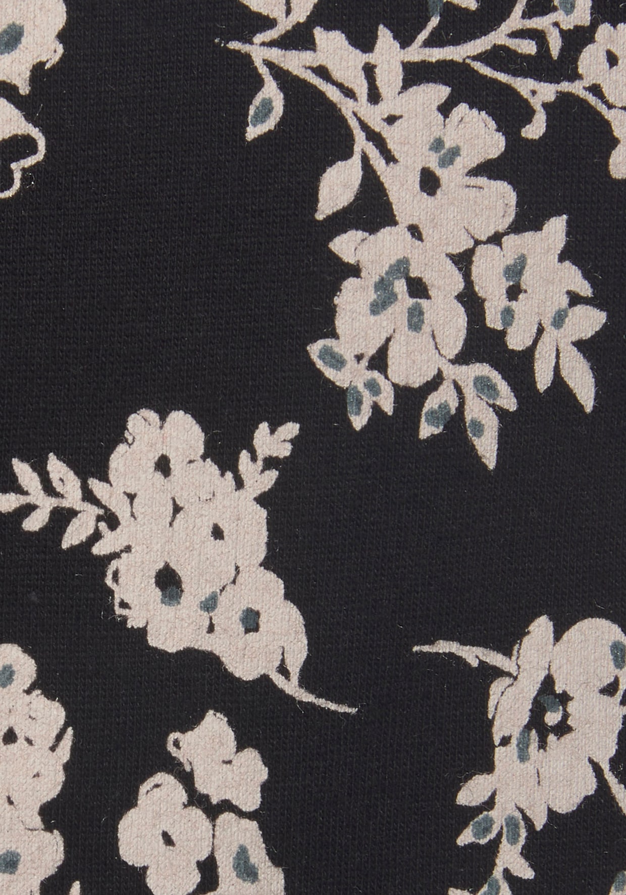 Vivance Dreams Pyjama - zwart/wit gebloemd