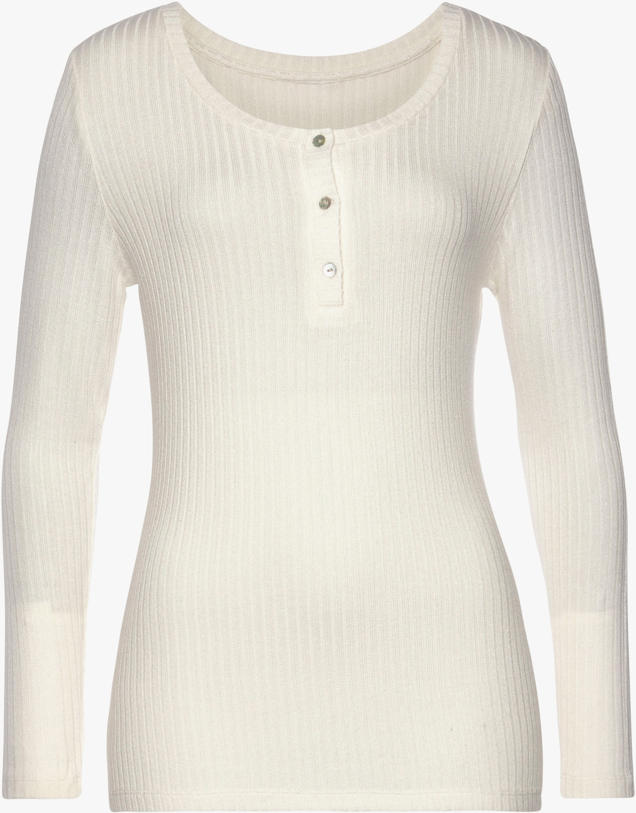 Vivance Shirt met lange mouwen - crème