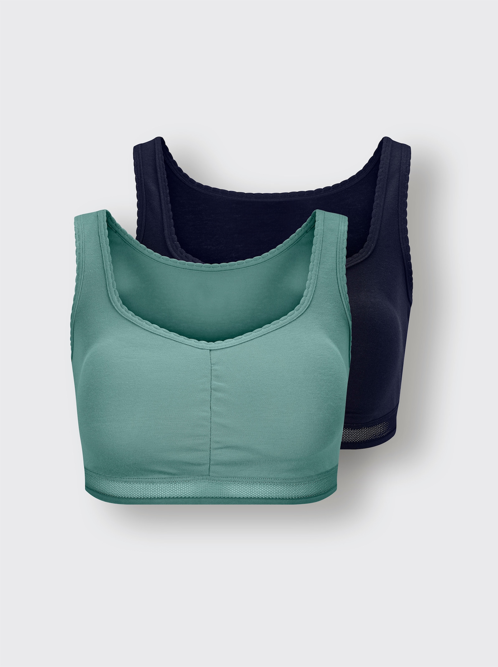 wäschepur Podprsenkový top - námořnická modrá + šalvějová