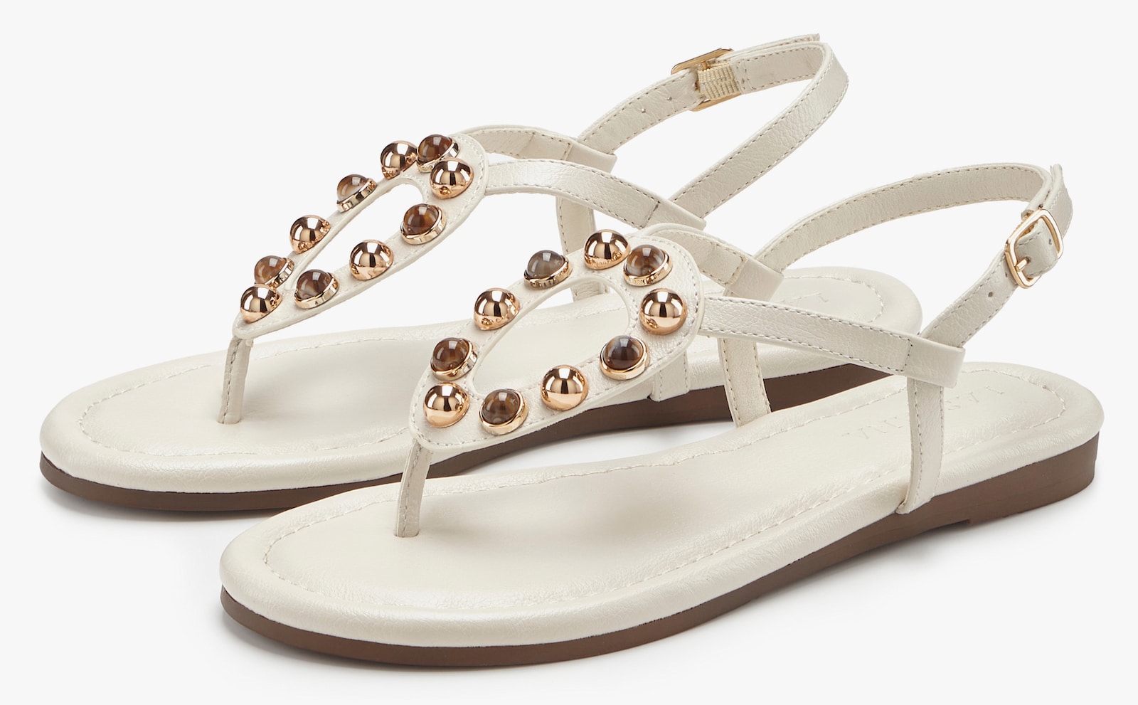 LASCANA Sandale - hellbeige