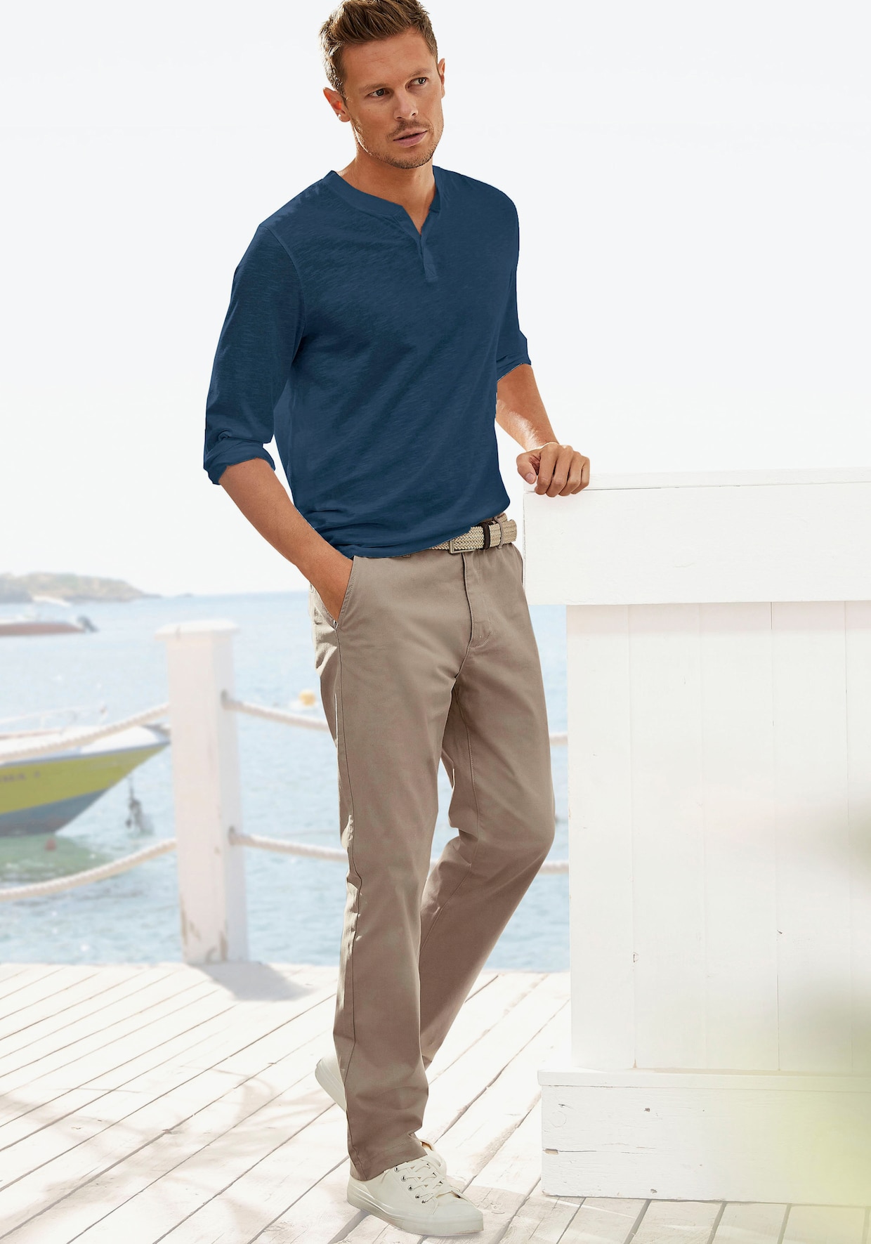 H.I.S Chinobroek - beige