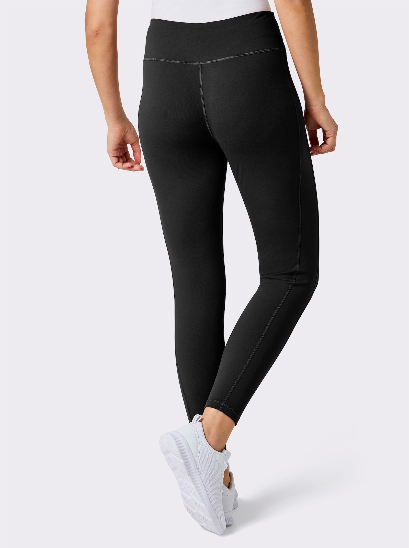 Catamaran Sports Yogaleggings mit breitem Bund - schwarz