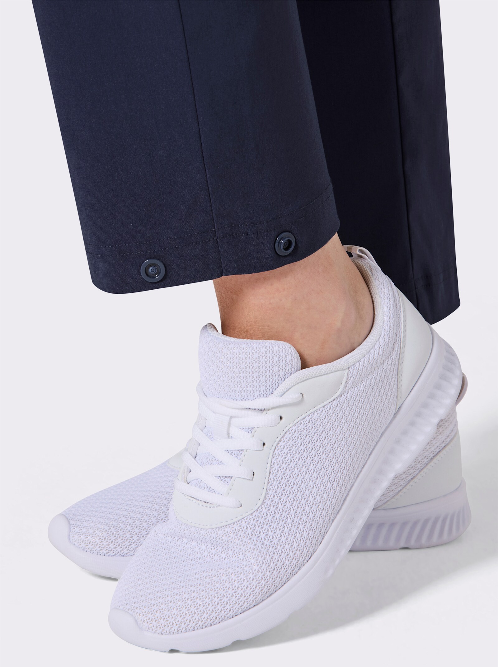 Catamaran Sports Freizeithose mit weitenregulierbarem Beinabschluss - marine