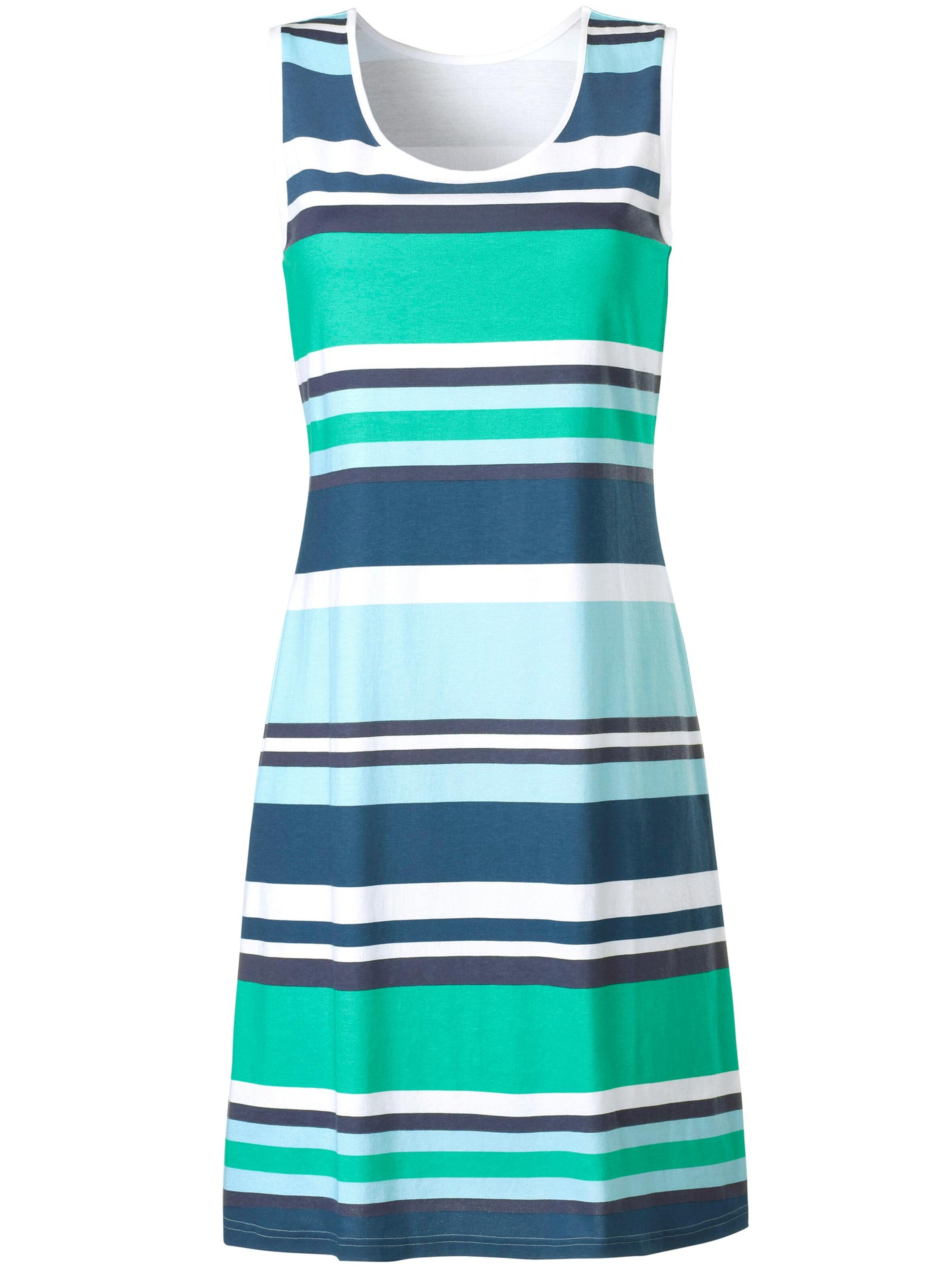 feel good Sommerkleid - blau-gestreift