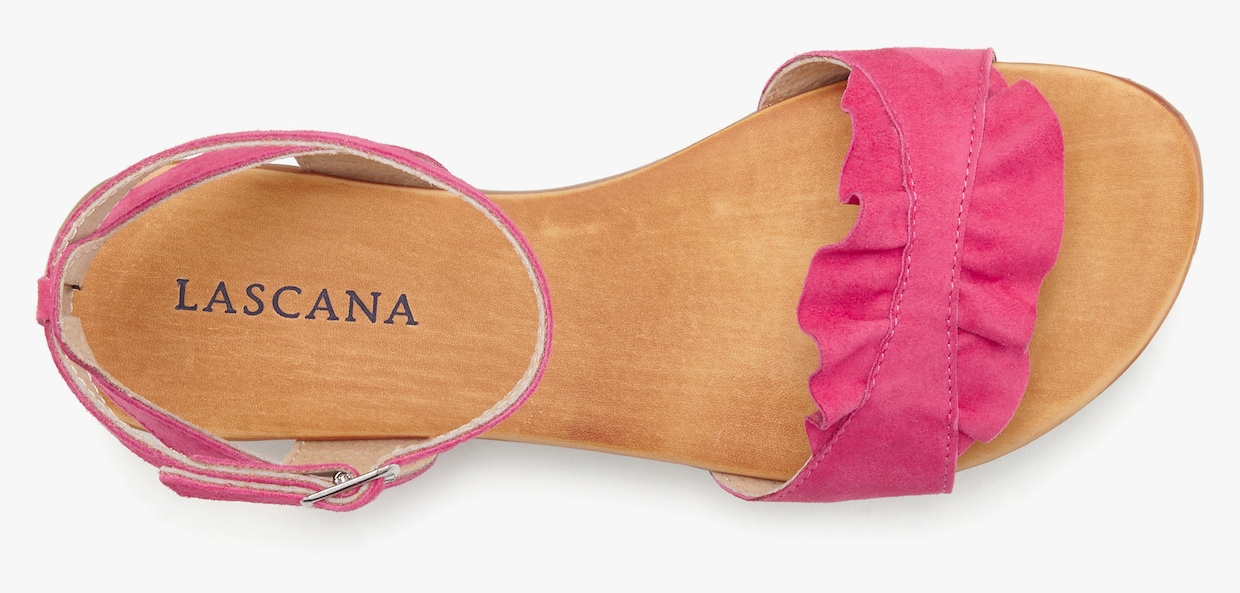 LASCANA sandalen - pink