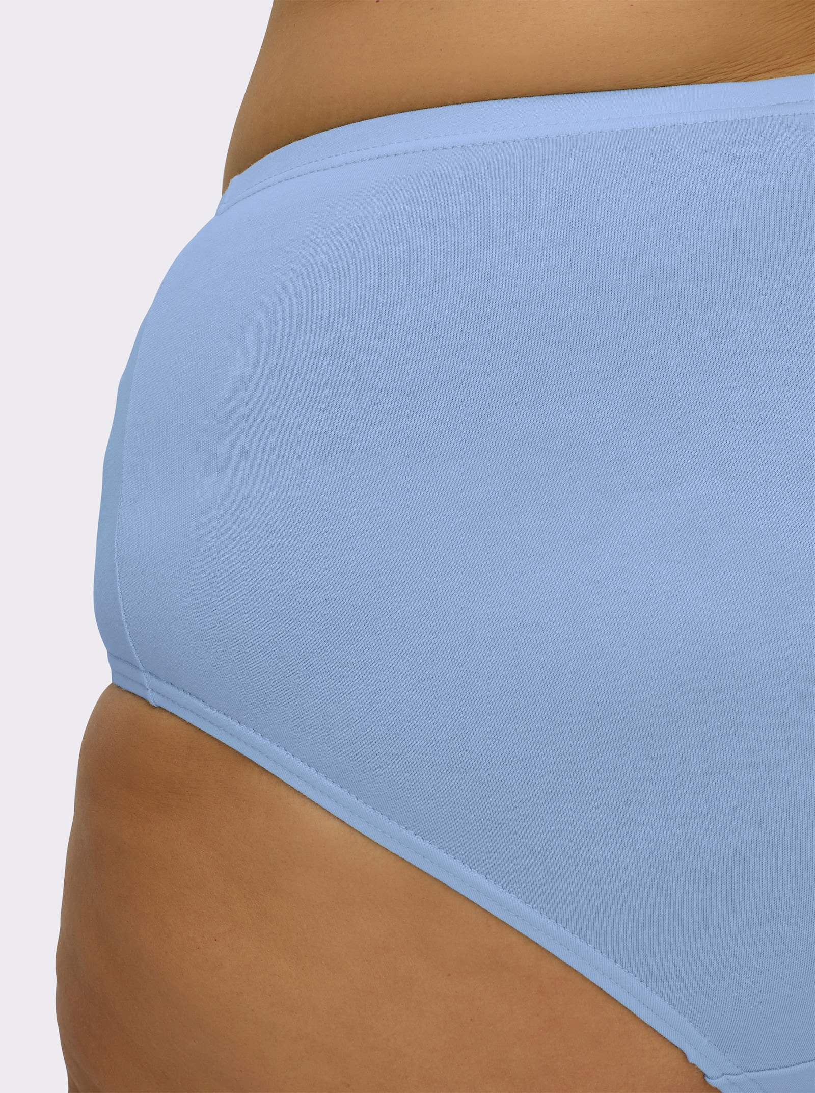 wäschepur Slip mit Schmetterlings-Motiv - rosé + bleu + mint