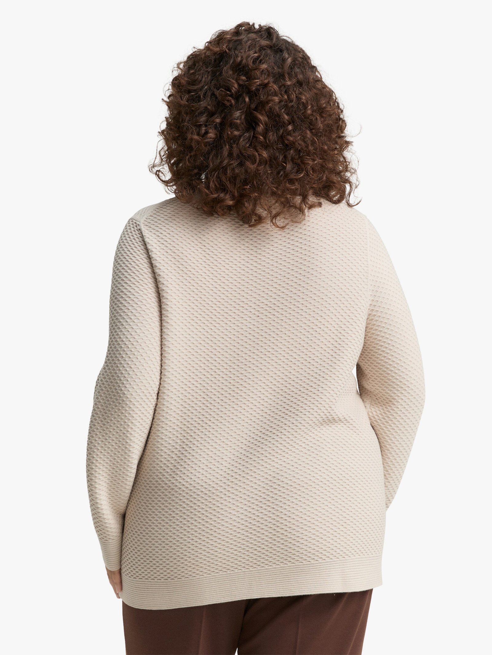 Strickpullover - sand stone beige