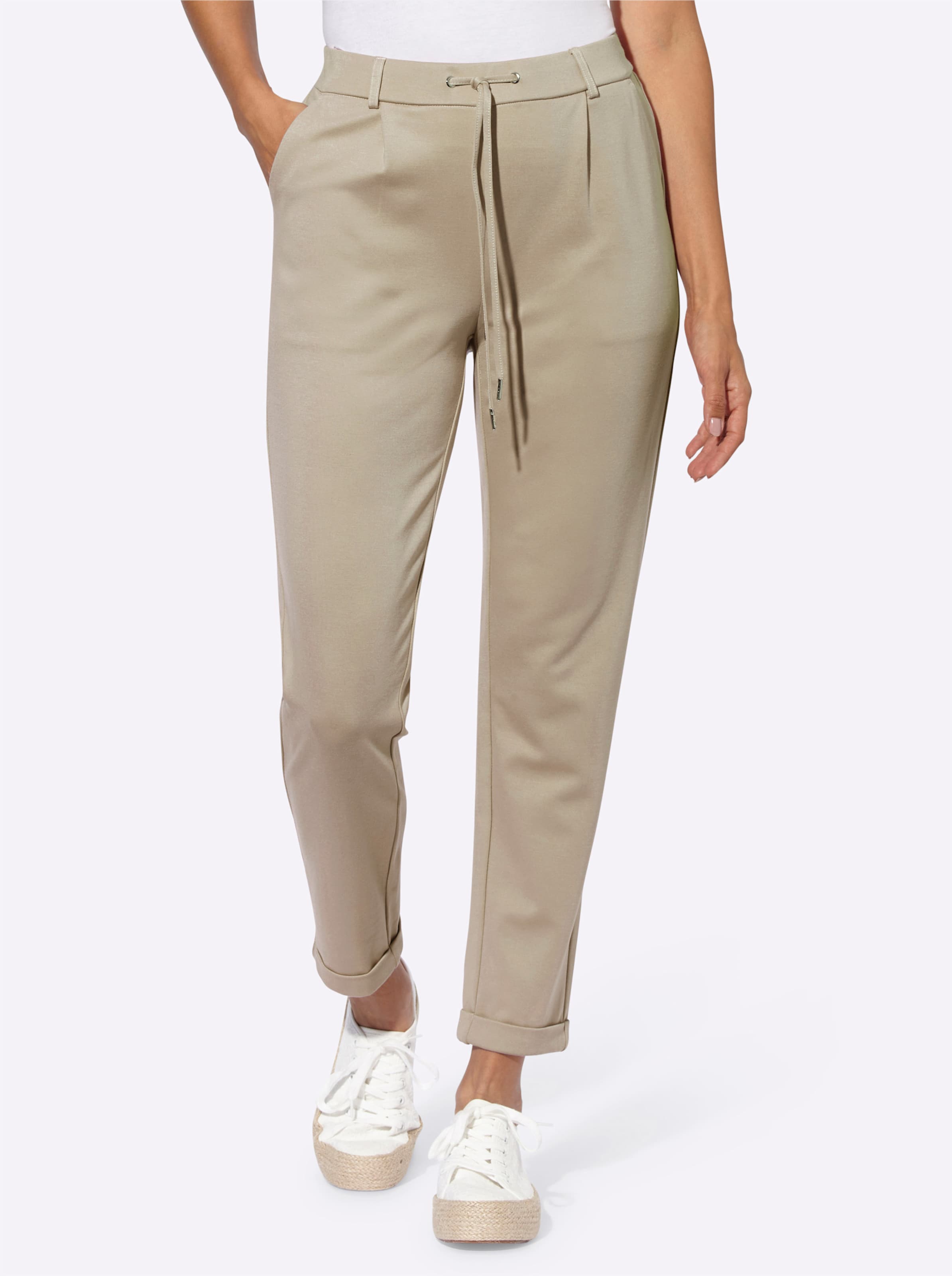 Beige Jogg Pants - Bild 3