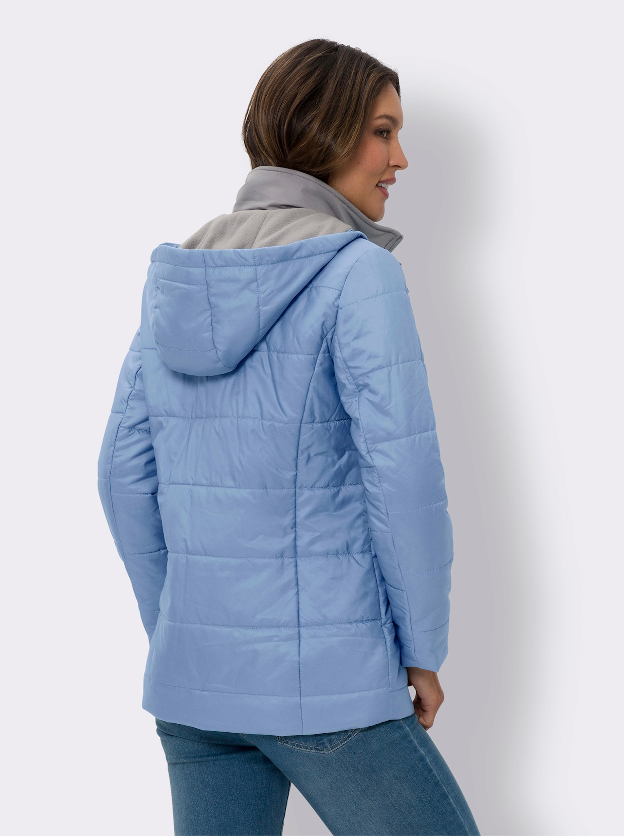 2-in-1-Jacke - bleu-steingrau