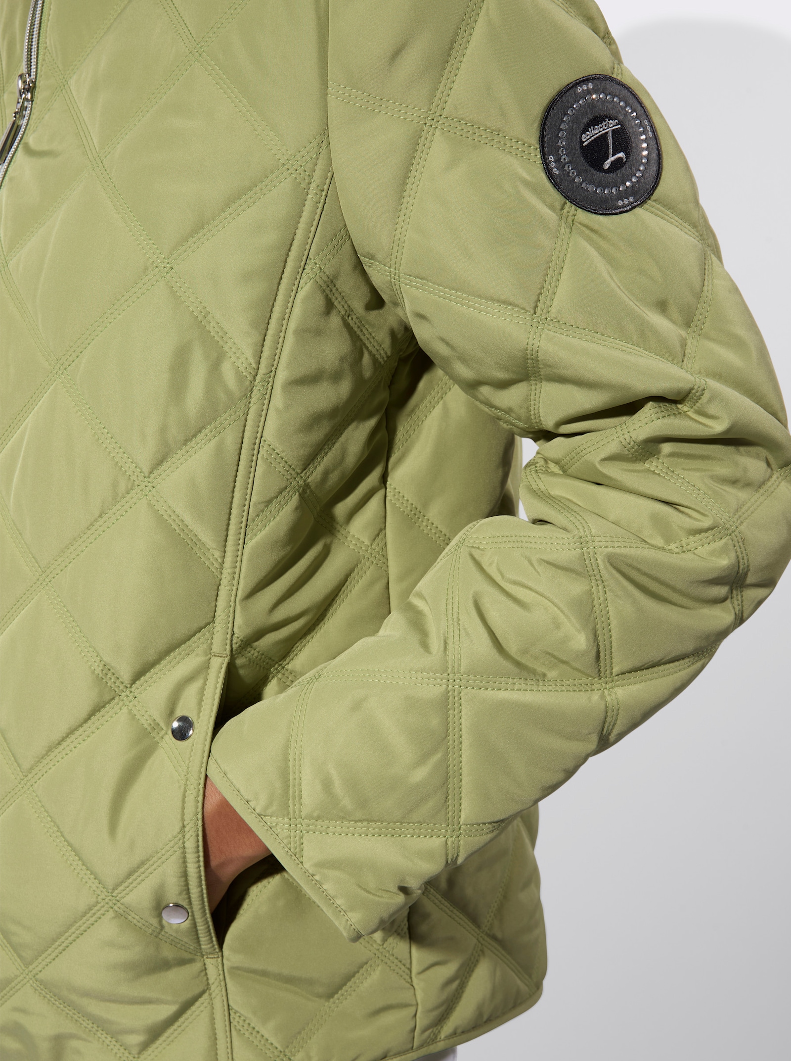 Steppjacke - lindgrün