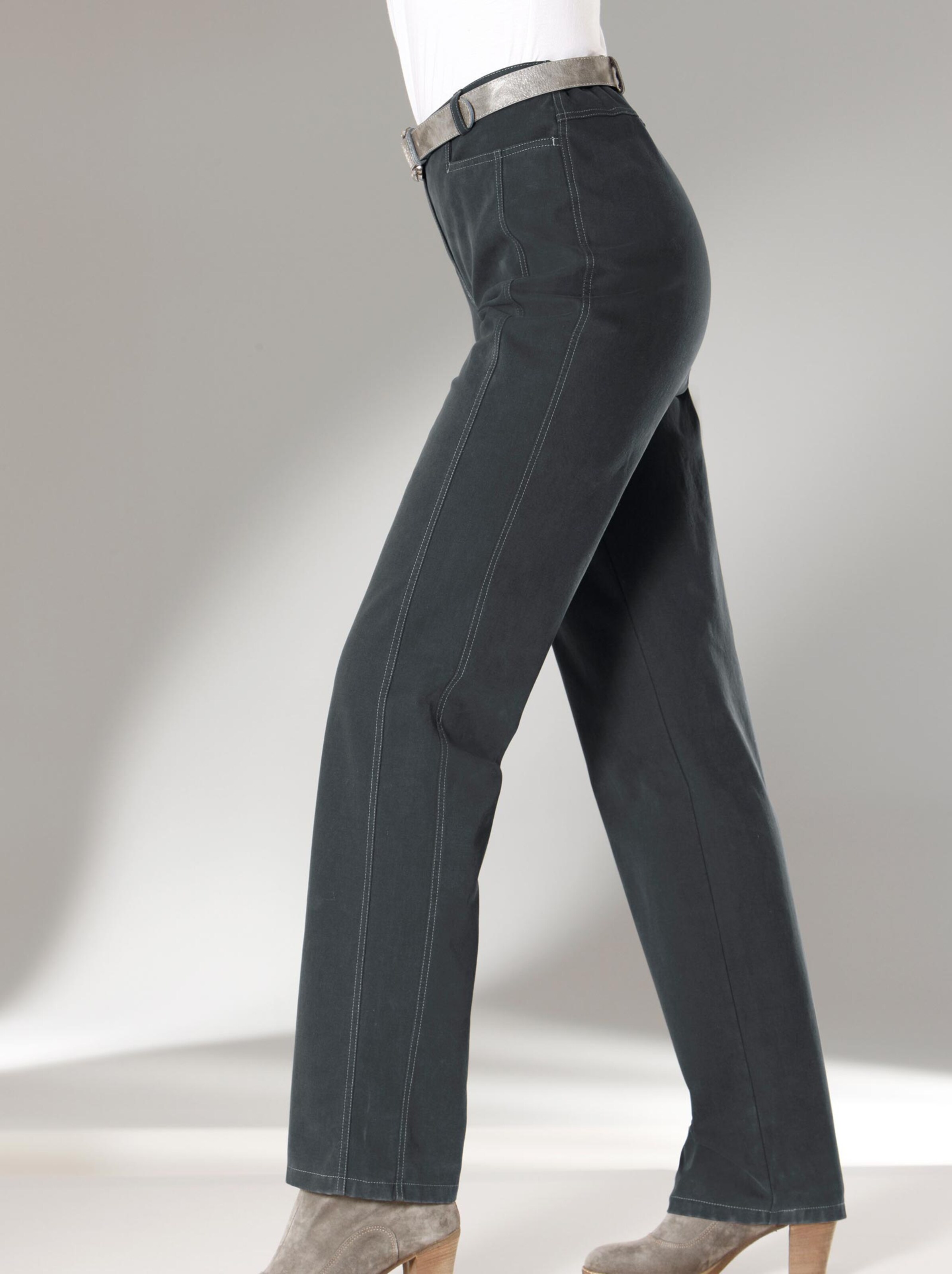 Damenmode Hosen Cosma Thermohose in dunkelgrau Damenmode Hosen Cosma Thermohose in dunkelgrau