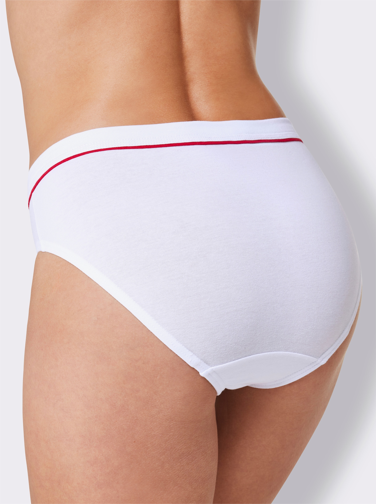 wäschepur Jazzpants mit Softbund - weiß-sortiert