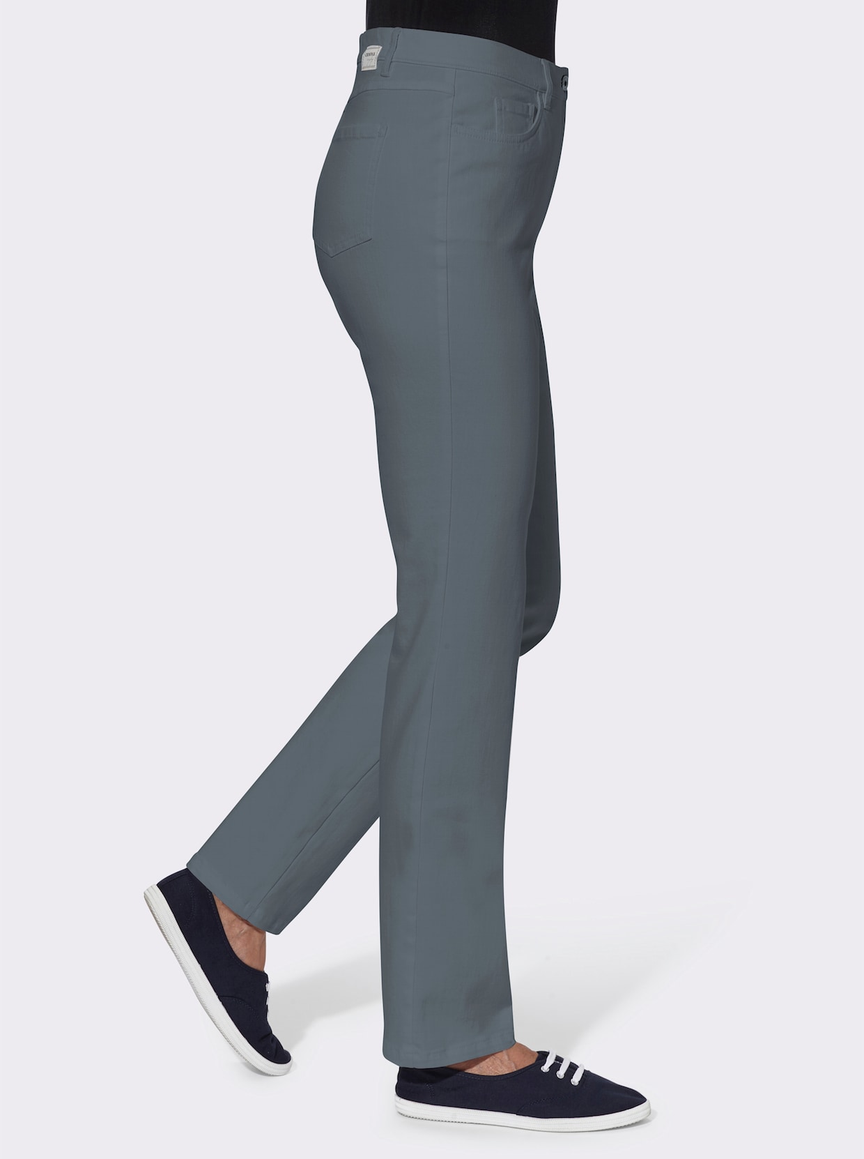 Cosma Pantalon 5 poches - gris