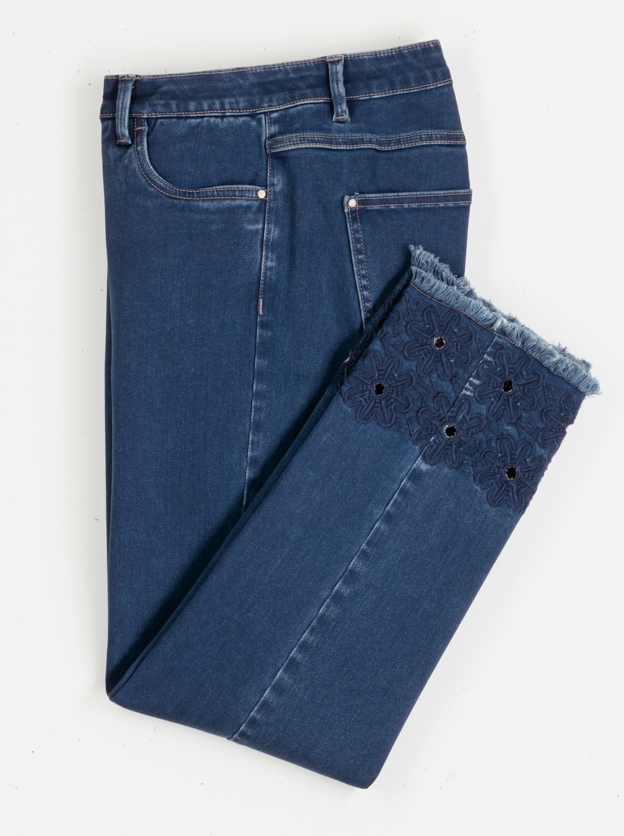 7/8-Jeans - blue stone