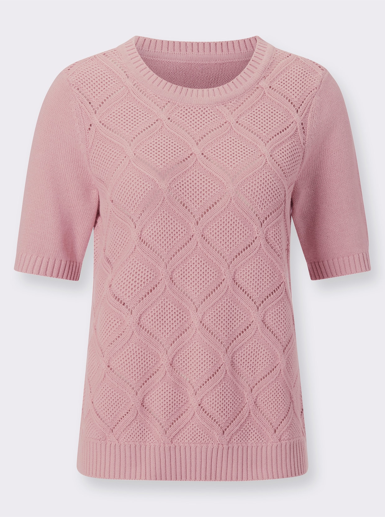 Pullover met korte mouwen - hortensia