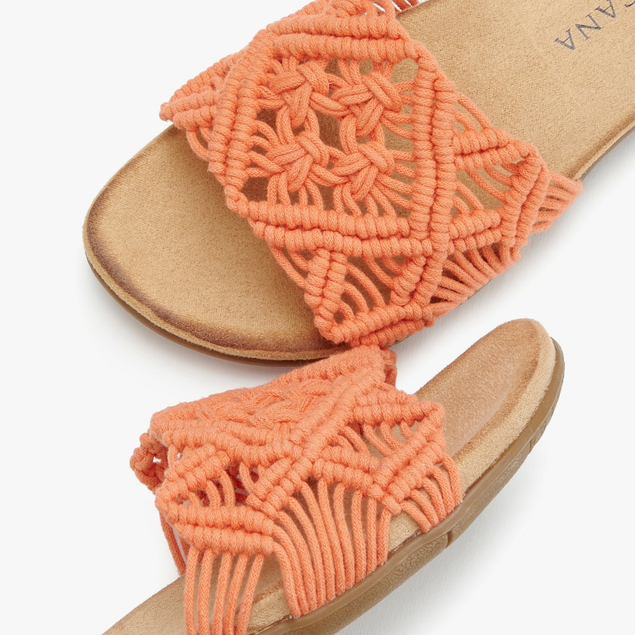 LASCANA slippers - oranje