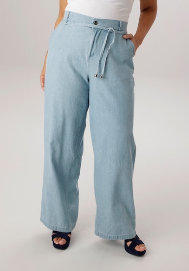 Aniston PLUS Weite Jeans - bleached