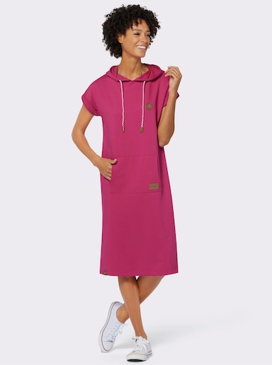 Jersey-Kleid - fuchsia