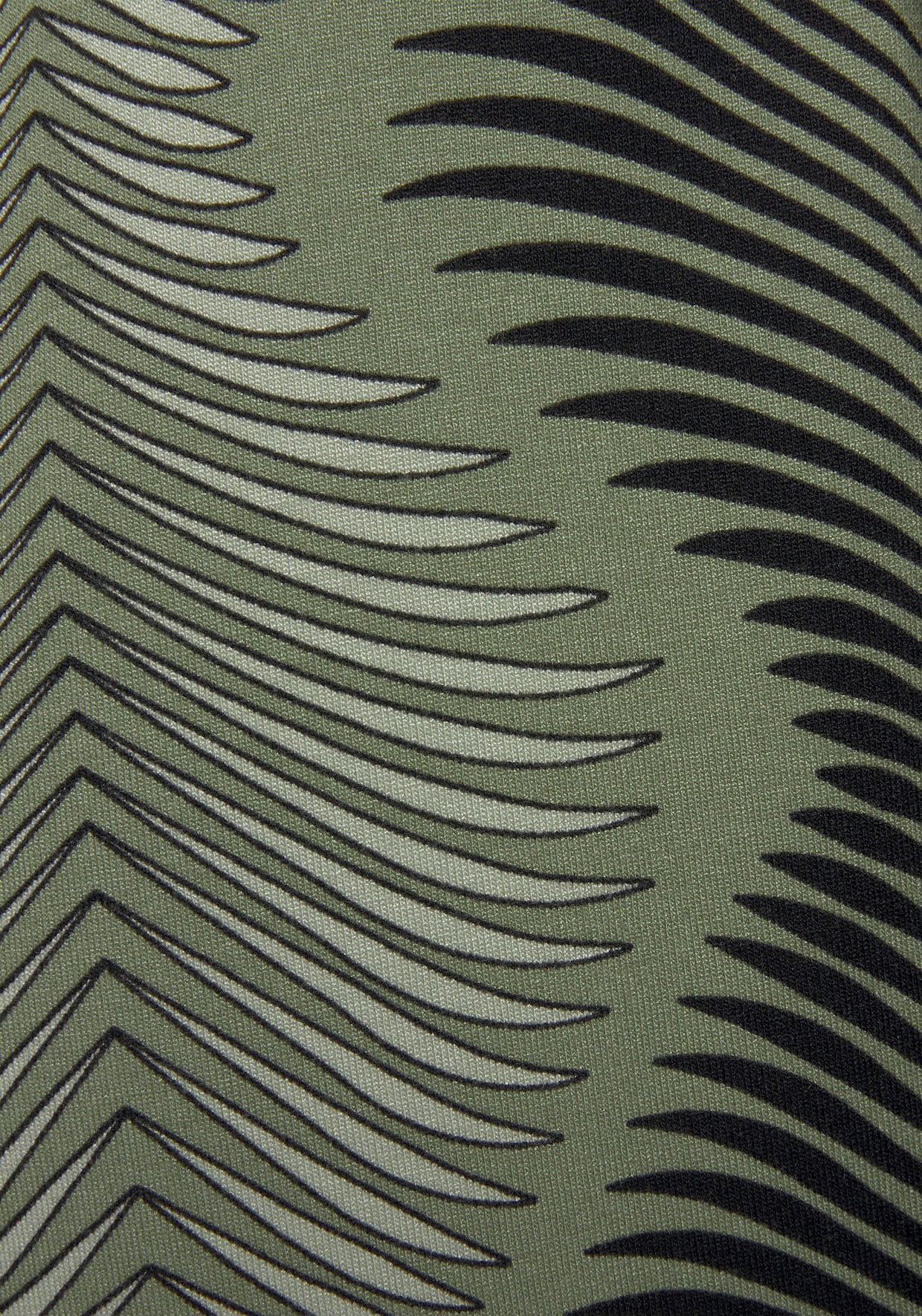 LASCANA Kimono - vert foncé imprimé