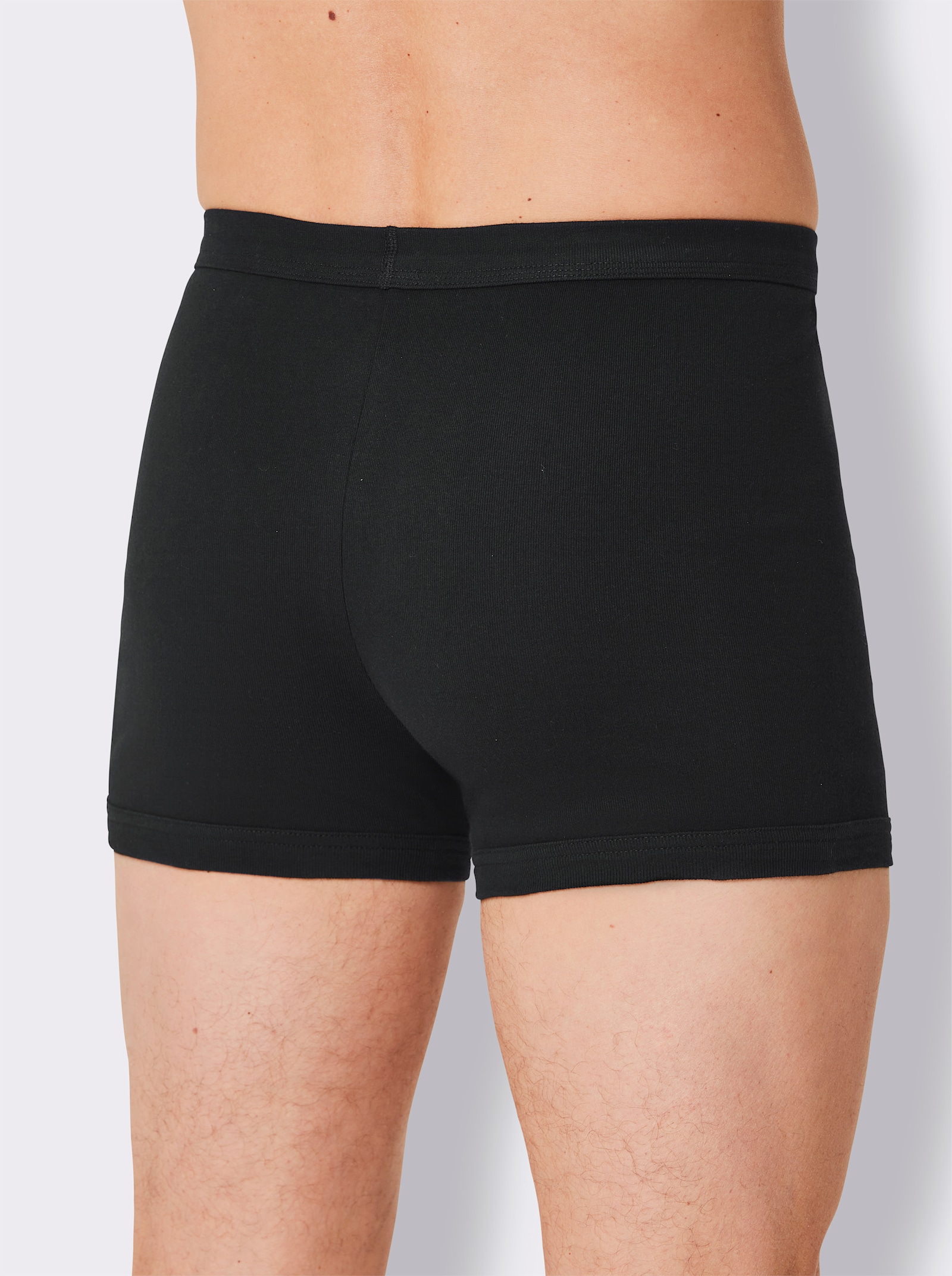 KINGsCLUB Boxerky - 3x šedá-melír + 2x černá