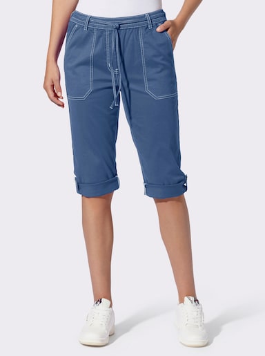 heine Baumwollhose - jeansblau