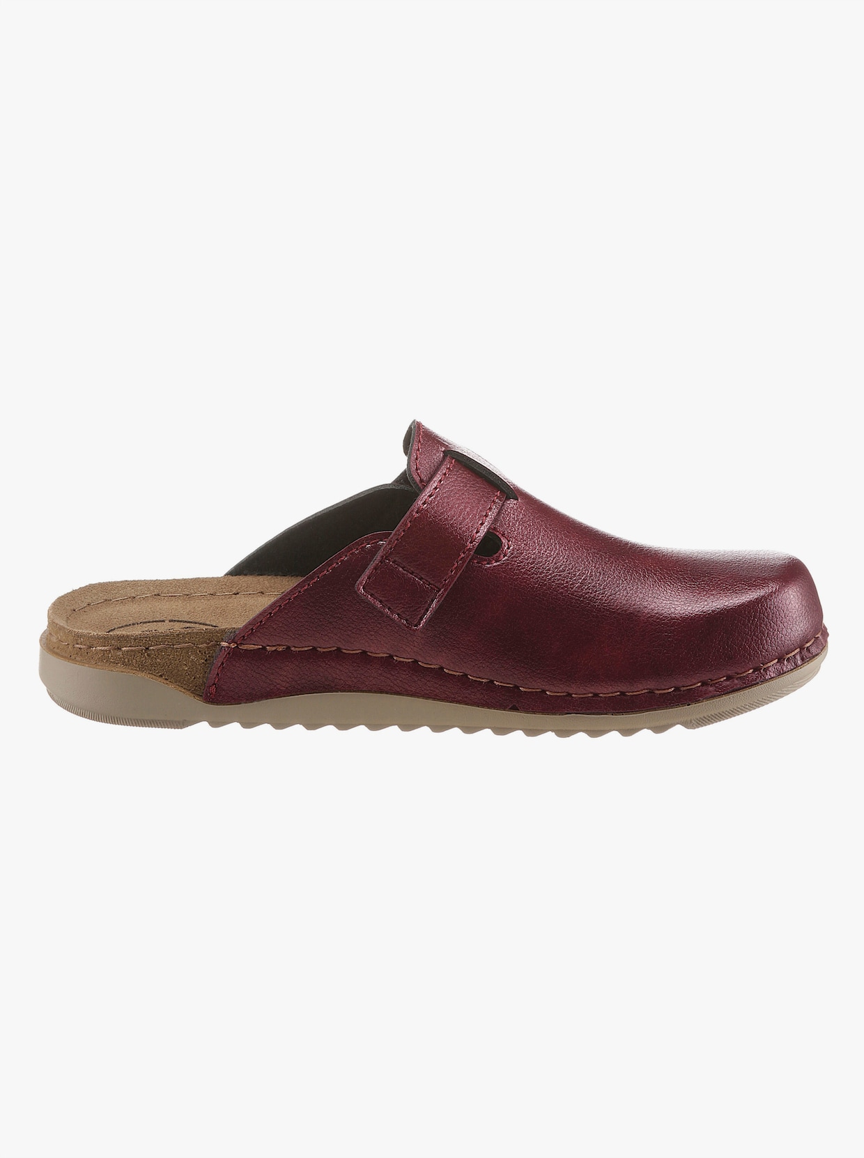 Franken Schuhe Clog - bordeaux