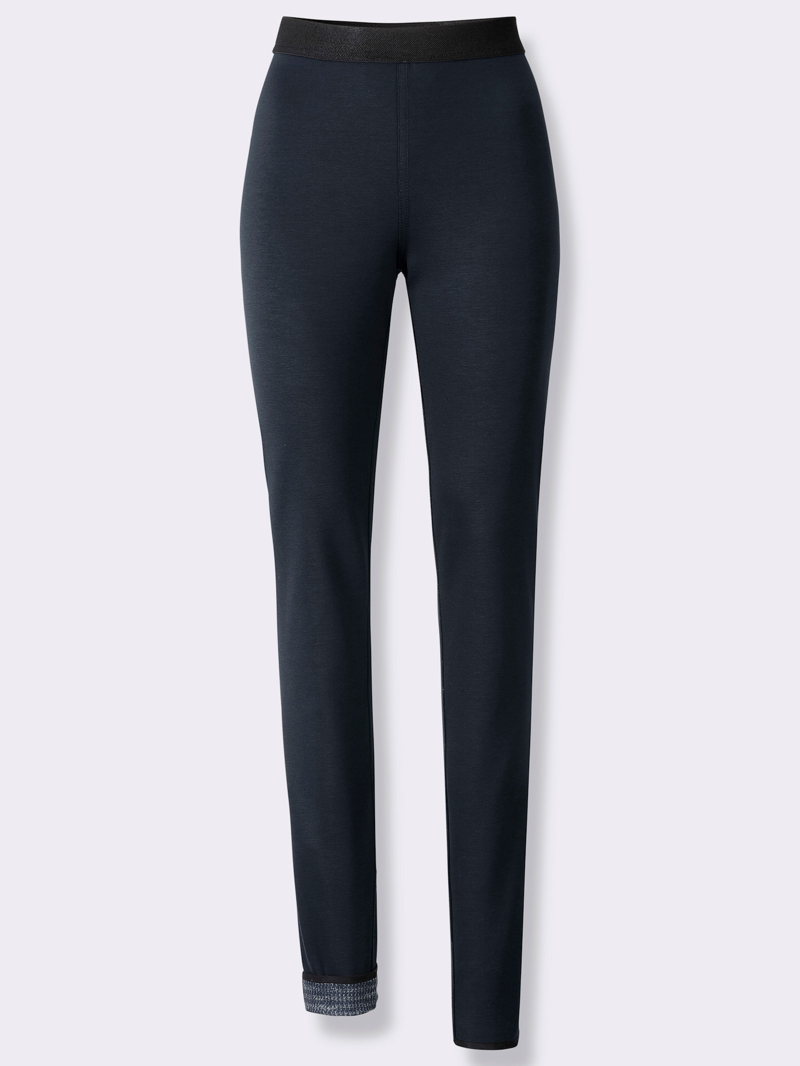 Stehmann Comfort line Hose mit Wende-Funktion - marine-rauchblau-bedruckt