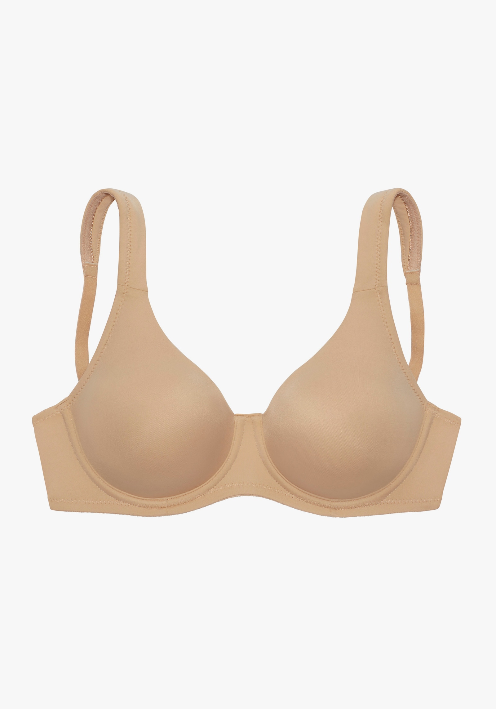 Nuance by Lascana T-Shirt-BH - uni toffee